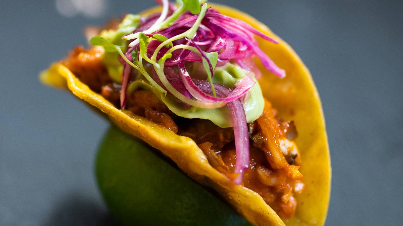 Barbecue Jackfruit Tacos